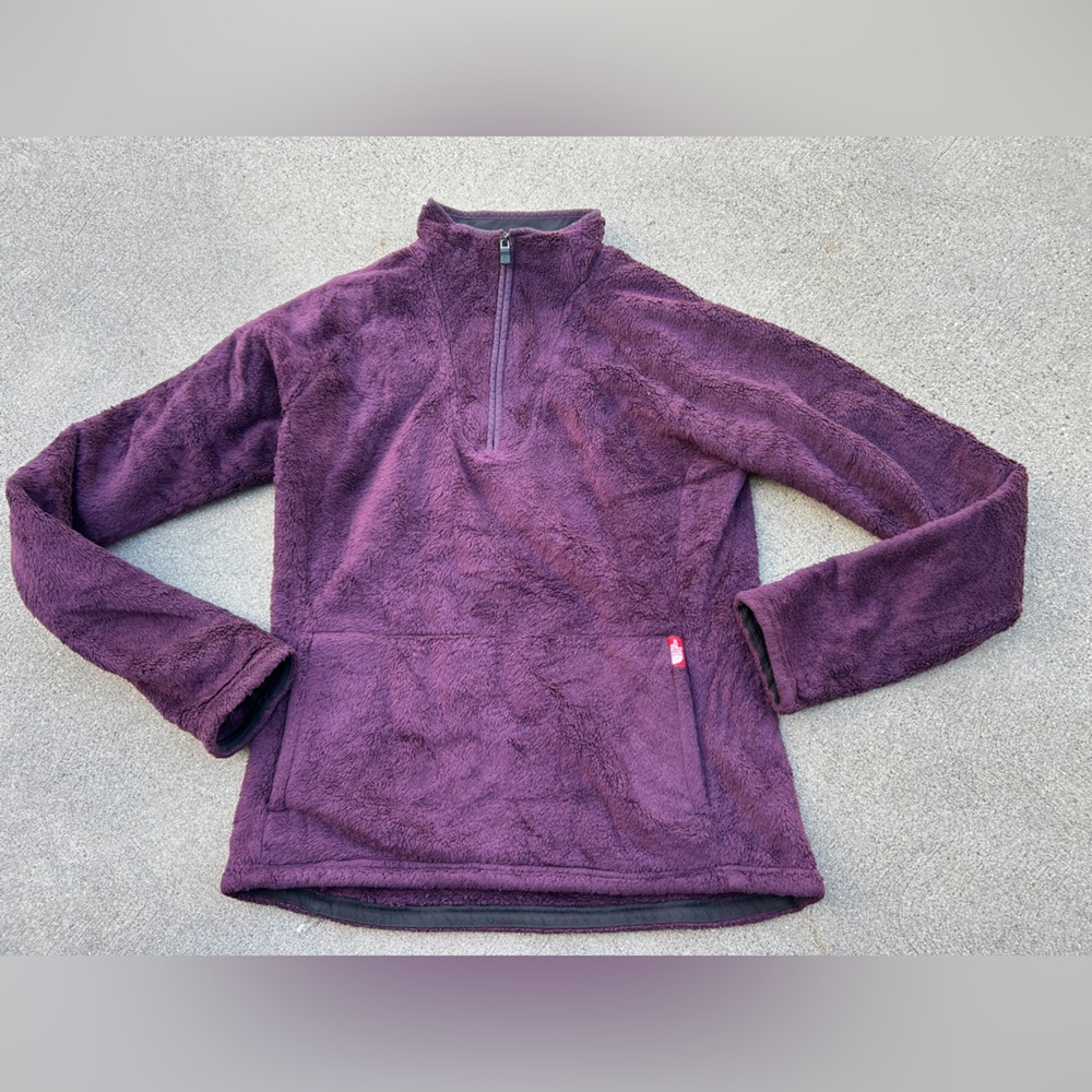 The North Face Purple Fleece Pullover Women Size Small